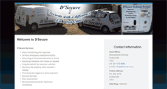 Desktop Screenshot of dsecure.co.za